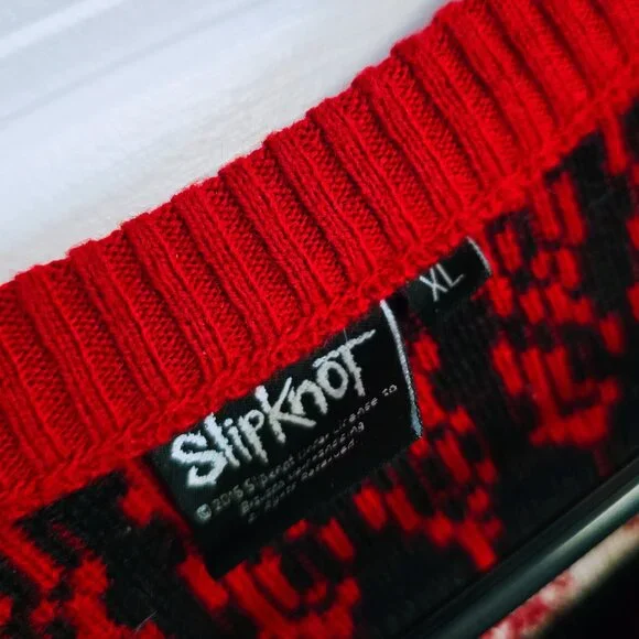 Official SLIPKNOT Christmas Sweater - RARE - Picture 4 of 7